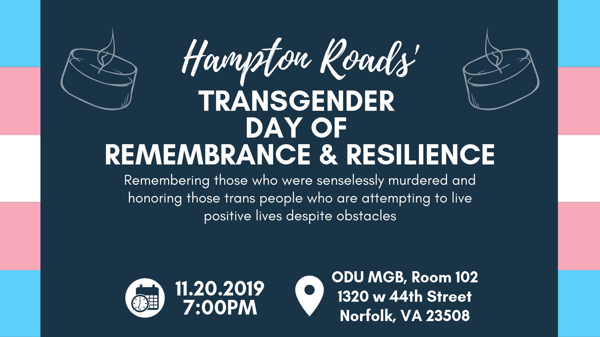 Hampton Roads Transgender Day of Remembrance