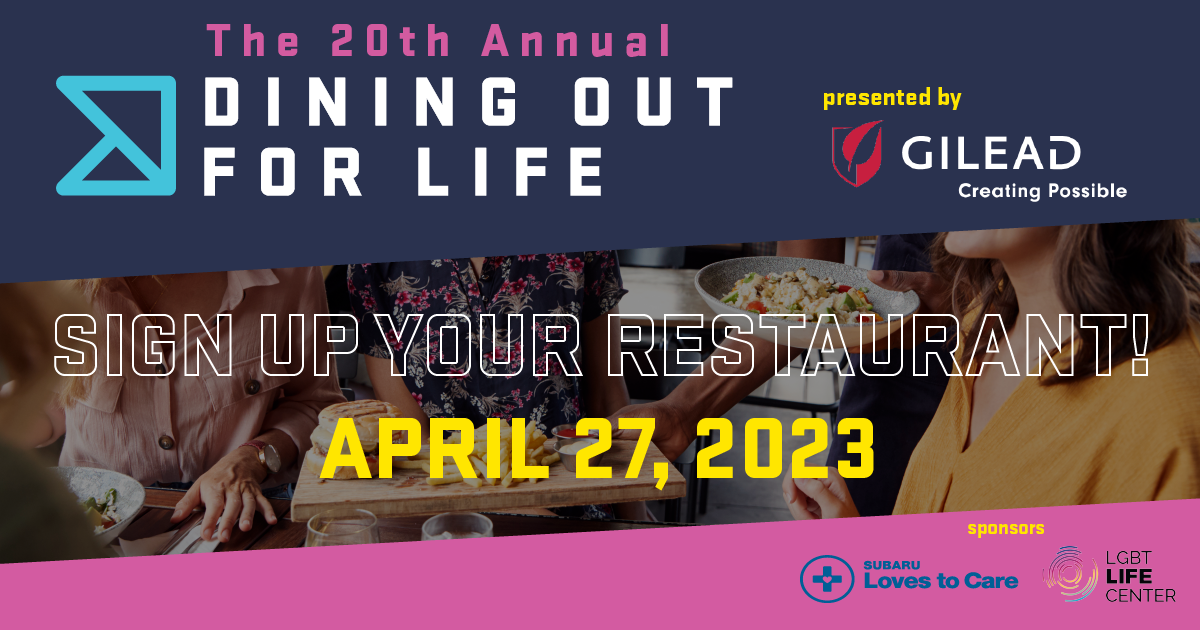 Dining Out For Life Hampton Roads LGBT Life Center